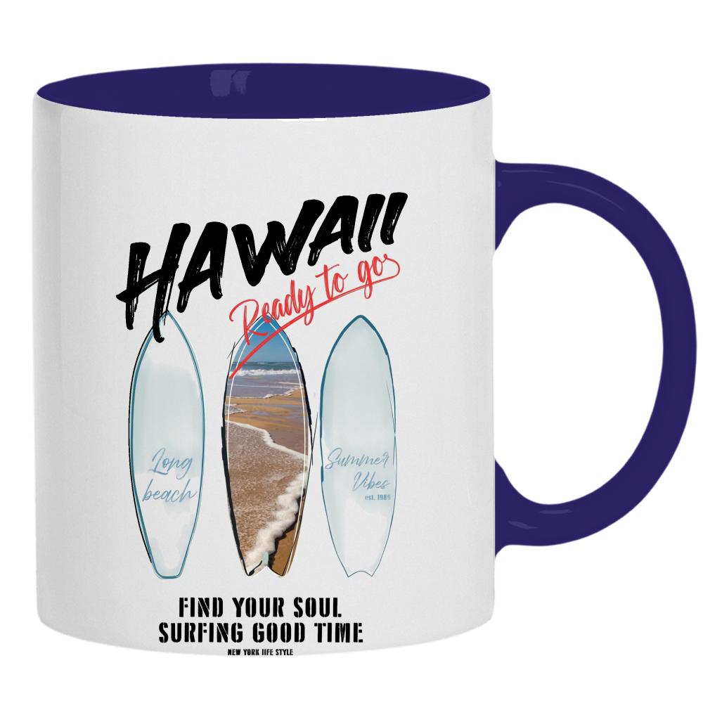 Hawaii Ready to go kubek ucho kolor kolor navy