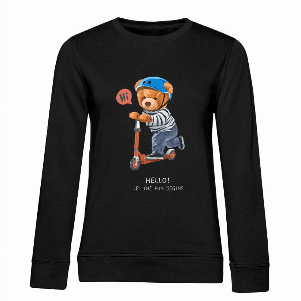 Hello! Let the Fun Begin bluza damska bez kaptura