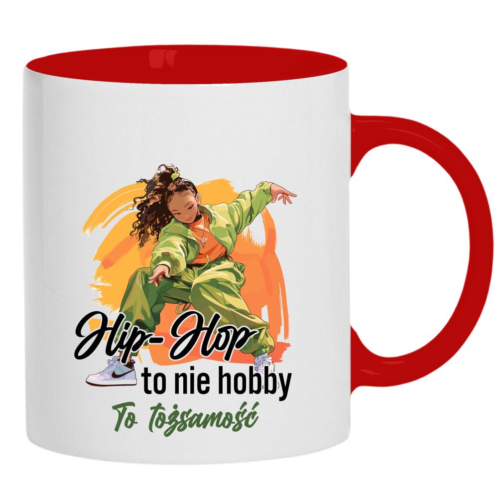 Hip-hop to nie hobby, to tożsamość kubek ucho kolor