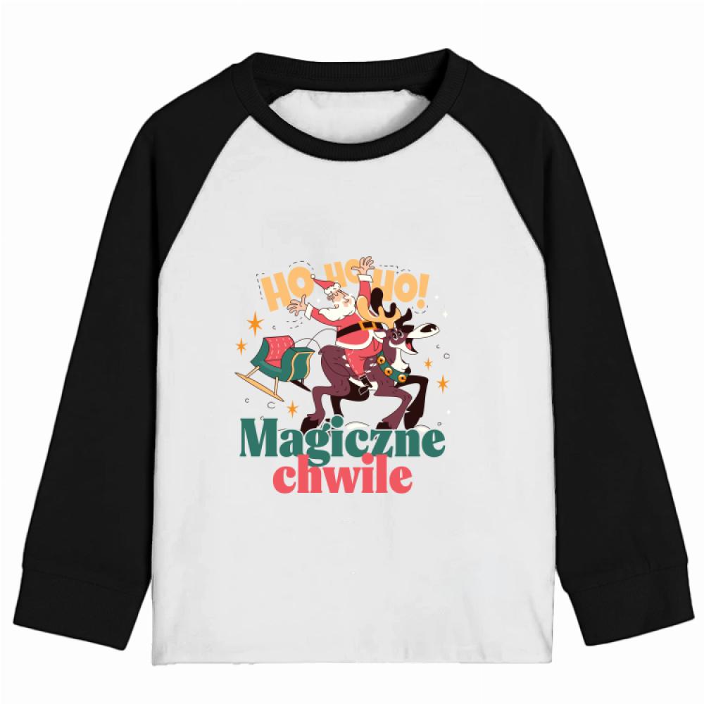 Ho Ho Magiczne chwile piżama dziecięca kolor niebieski