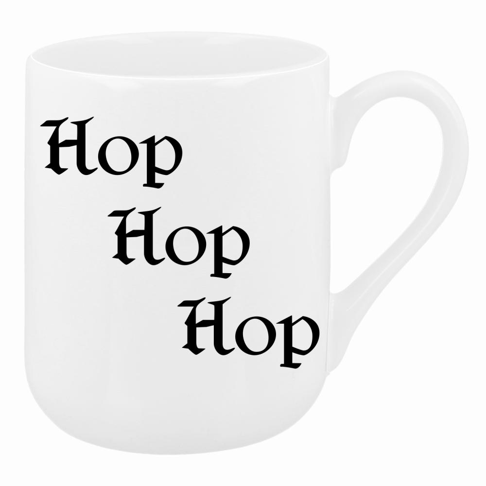 hop, hop, hop kubek coffee kolor biały