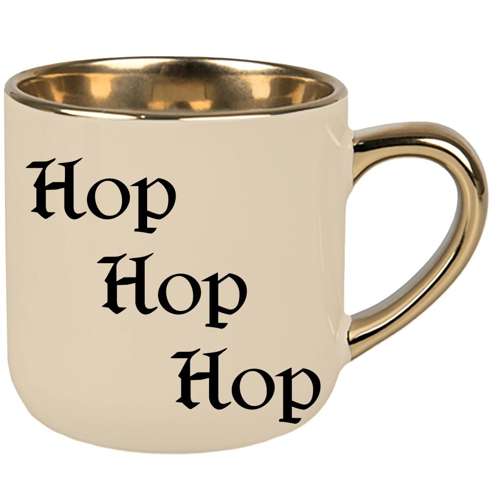 hop, hop, hop kubek elegant duży kolor kremowy