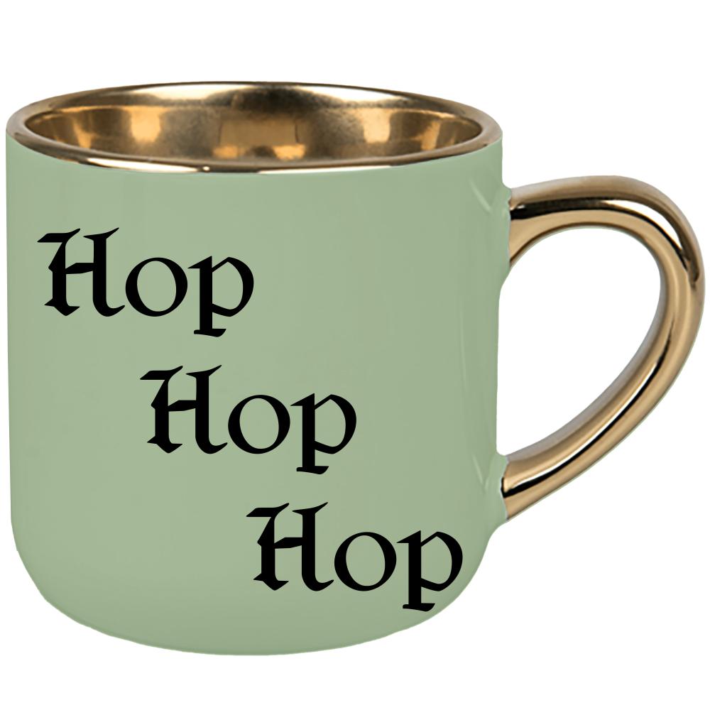 hop, hop, hop kubek elegant duży kolor zielony 2