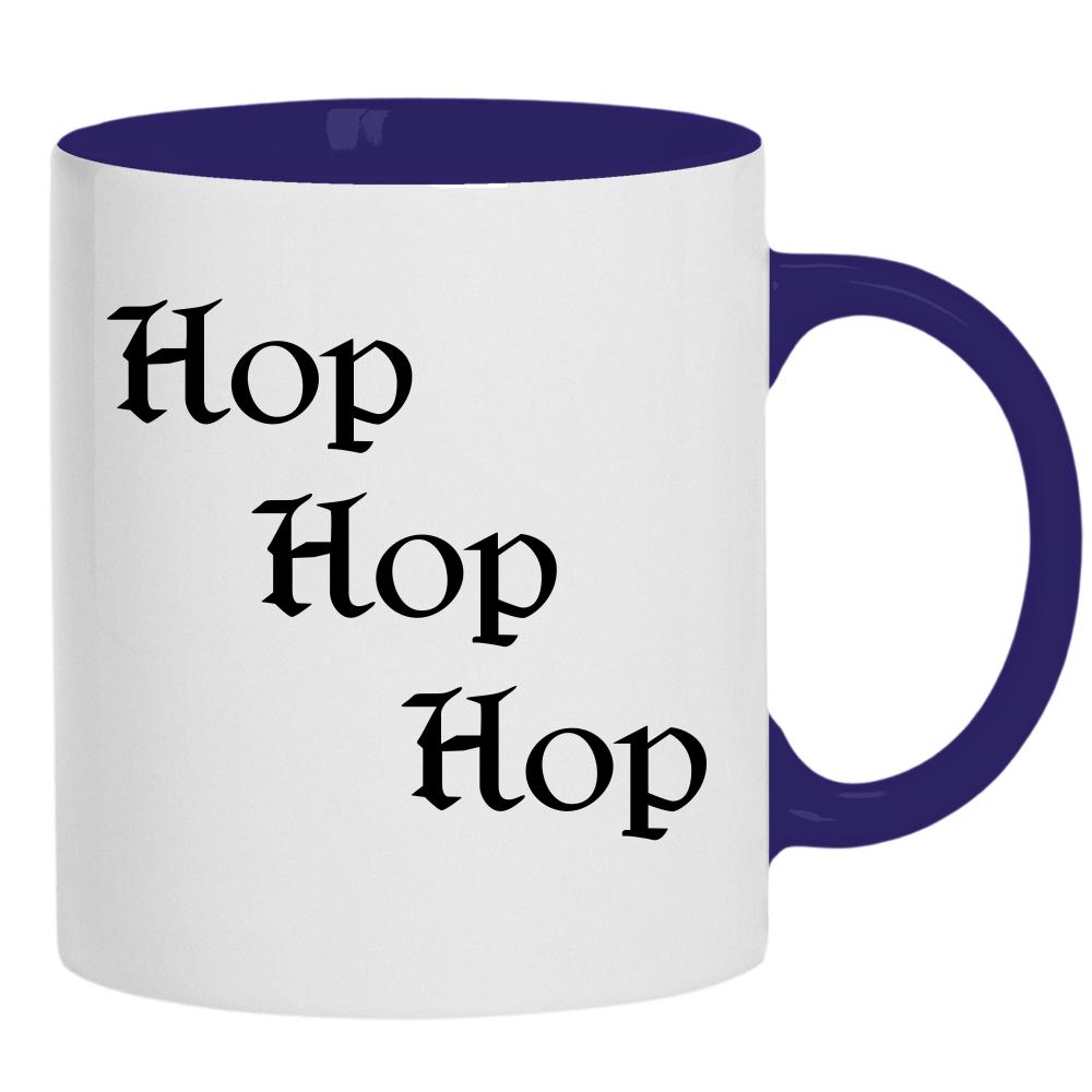 hop, hop, hop kubek ucho kolor kolor navy