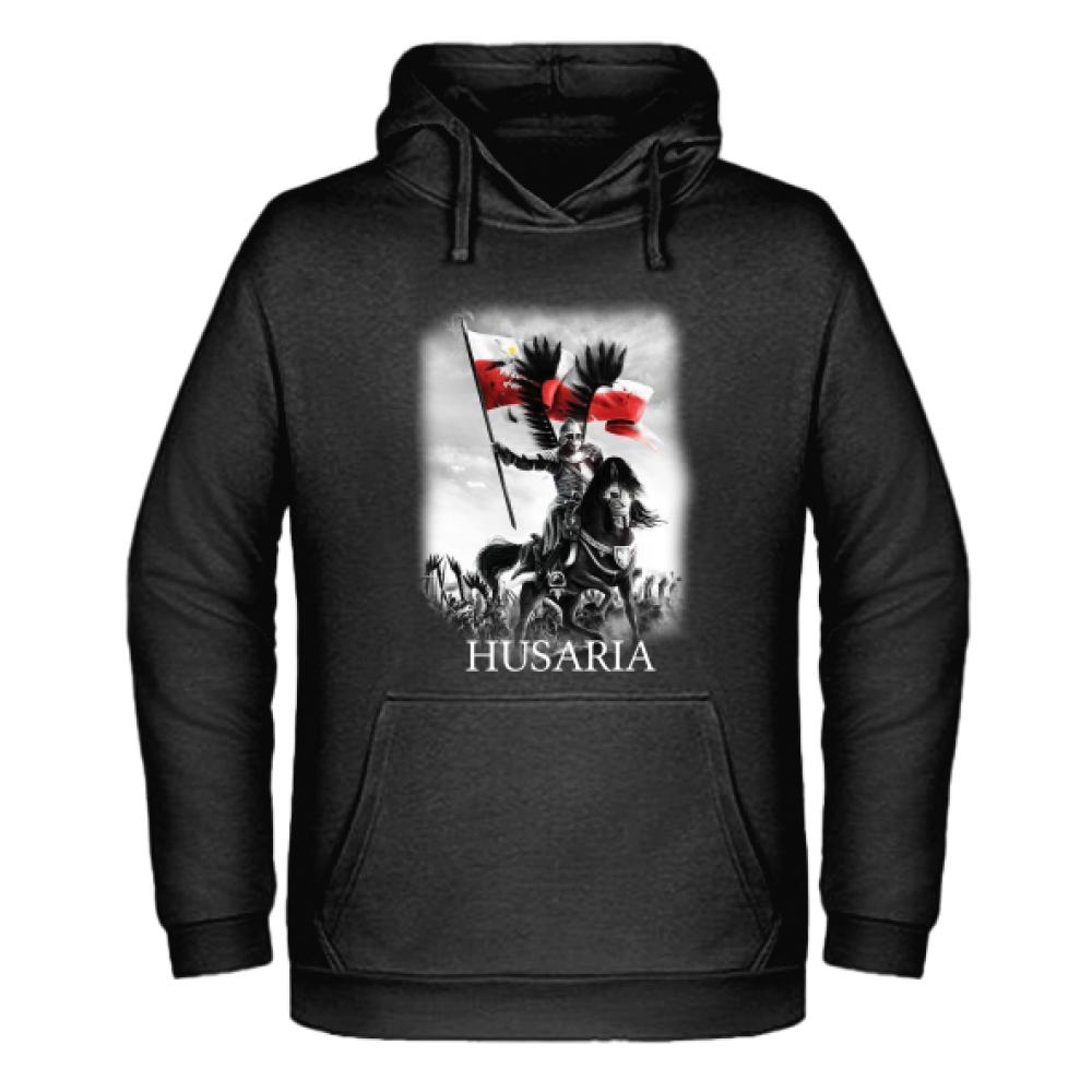 Husaria Polska bluza męska z kapturem