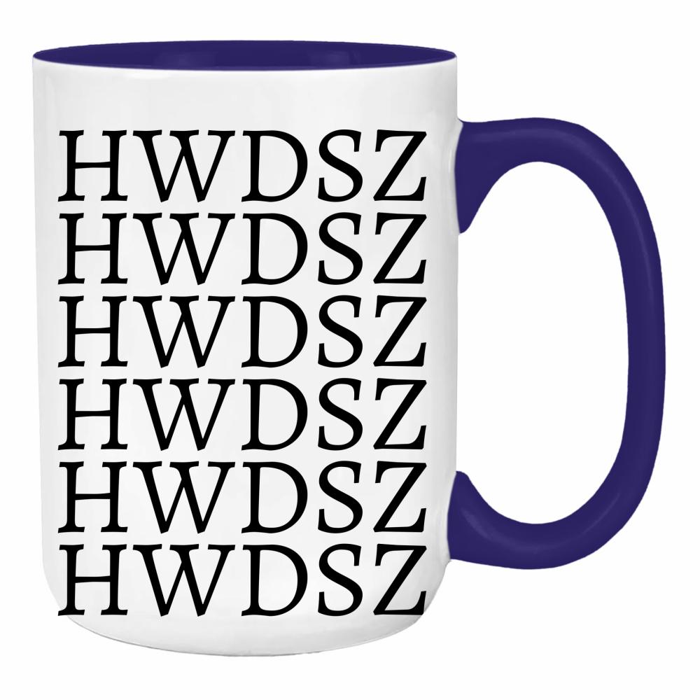 HWDSZ duży kubek ucho kolor kolor navy