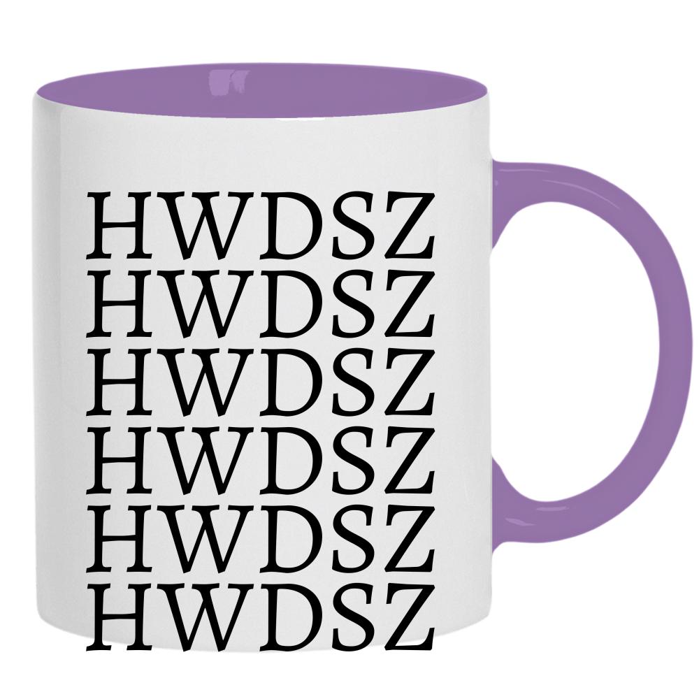 HWDSZ kubek ucho kolor kolor jasnofioletowy