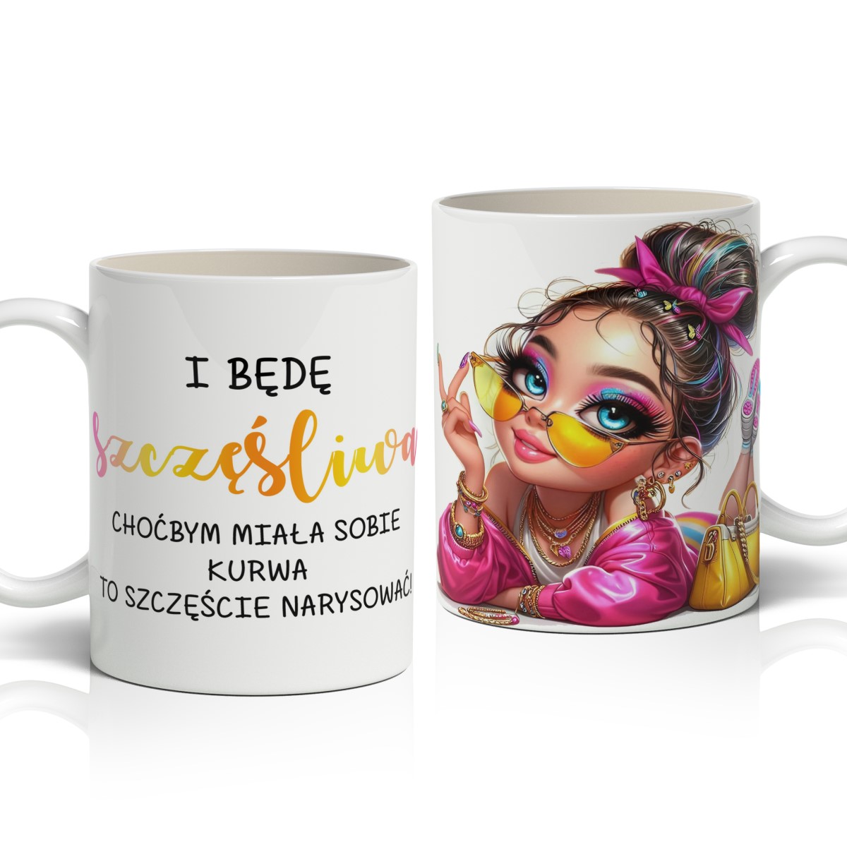 I będę szczęśliwa choćbym miała sobie kur#a kubek ucho kolor