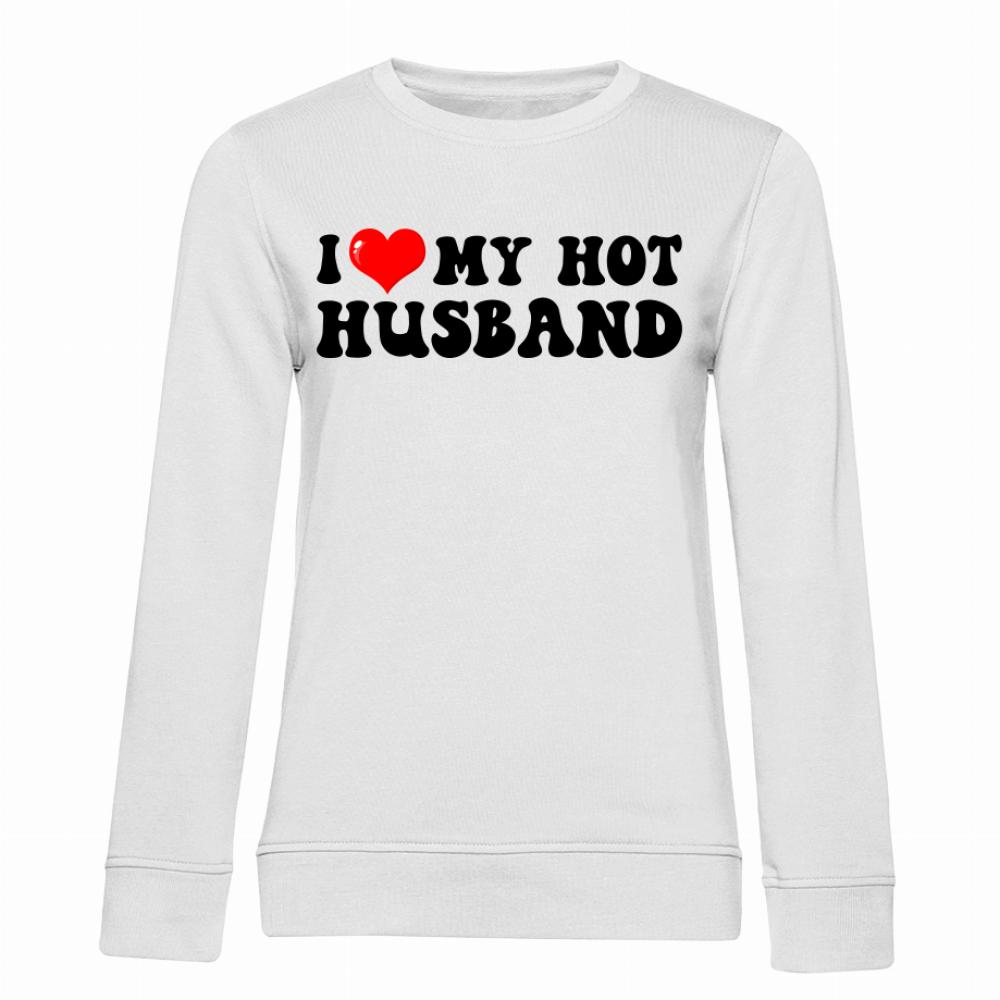 I love my husband bluza damska bez kaptura