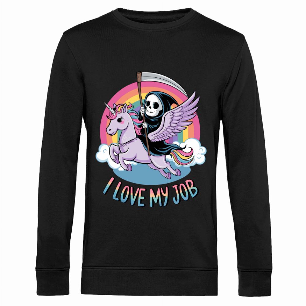 I LOVE MY JOB 2 bluza męska bez kaptura