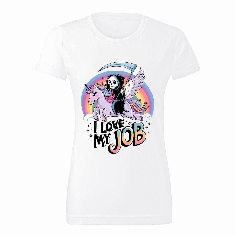I love my jobb koszulka damska