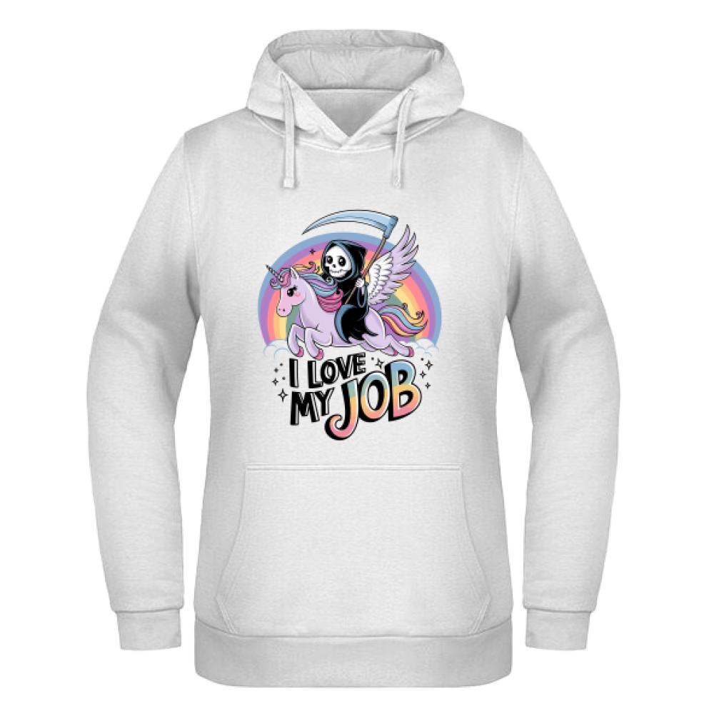 I love my jobb bluza damska z kapturem