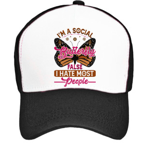 I’m a social butterfly false