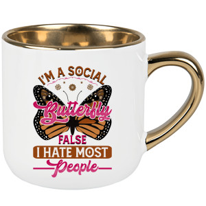 I’m a social butterfly false