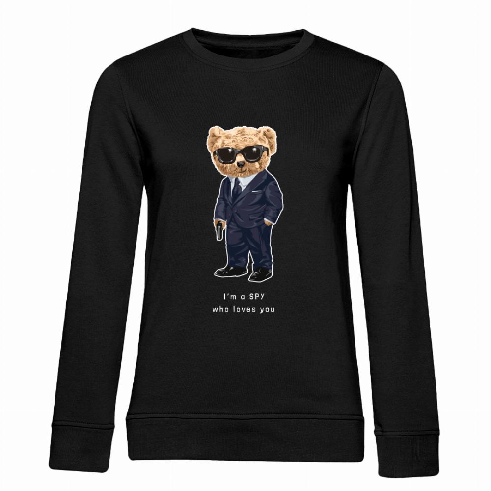 I’m a Spy Who Loves You bluza damska bez kaptura