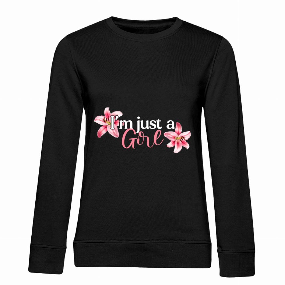 I'm just a girl 2 bluza damska bez kaptura