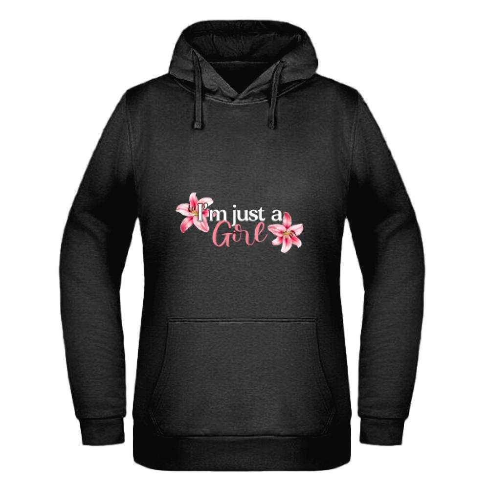 I'm just a girl 2 bluza damska z kapturem