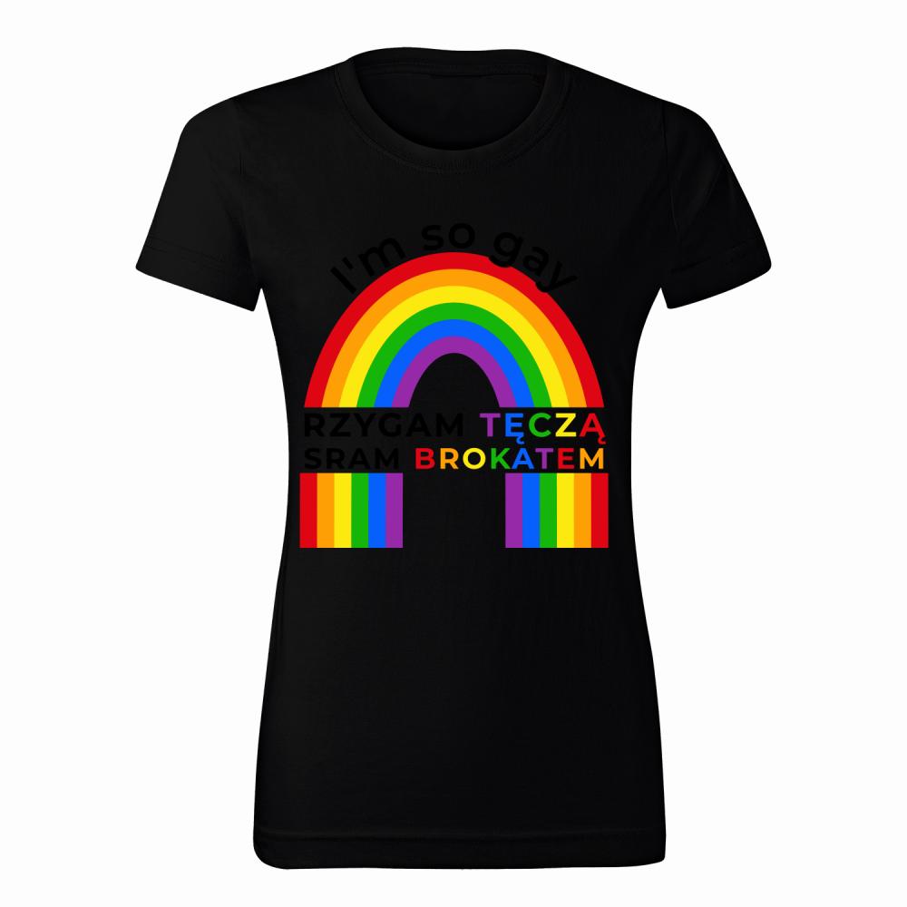 I’m so gay koszulka damska kolor navy