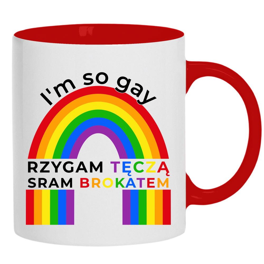 I’m so gay kubek ucho kolor