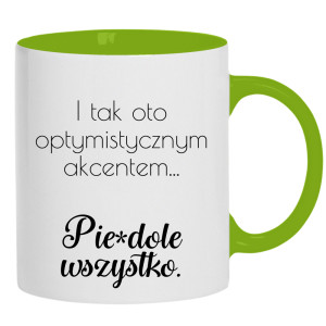 I tym oto optymistycznym akcentem pie#dolę