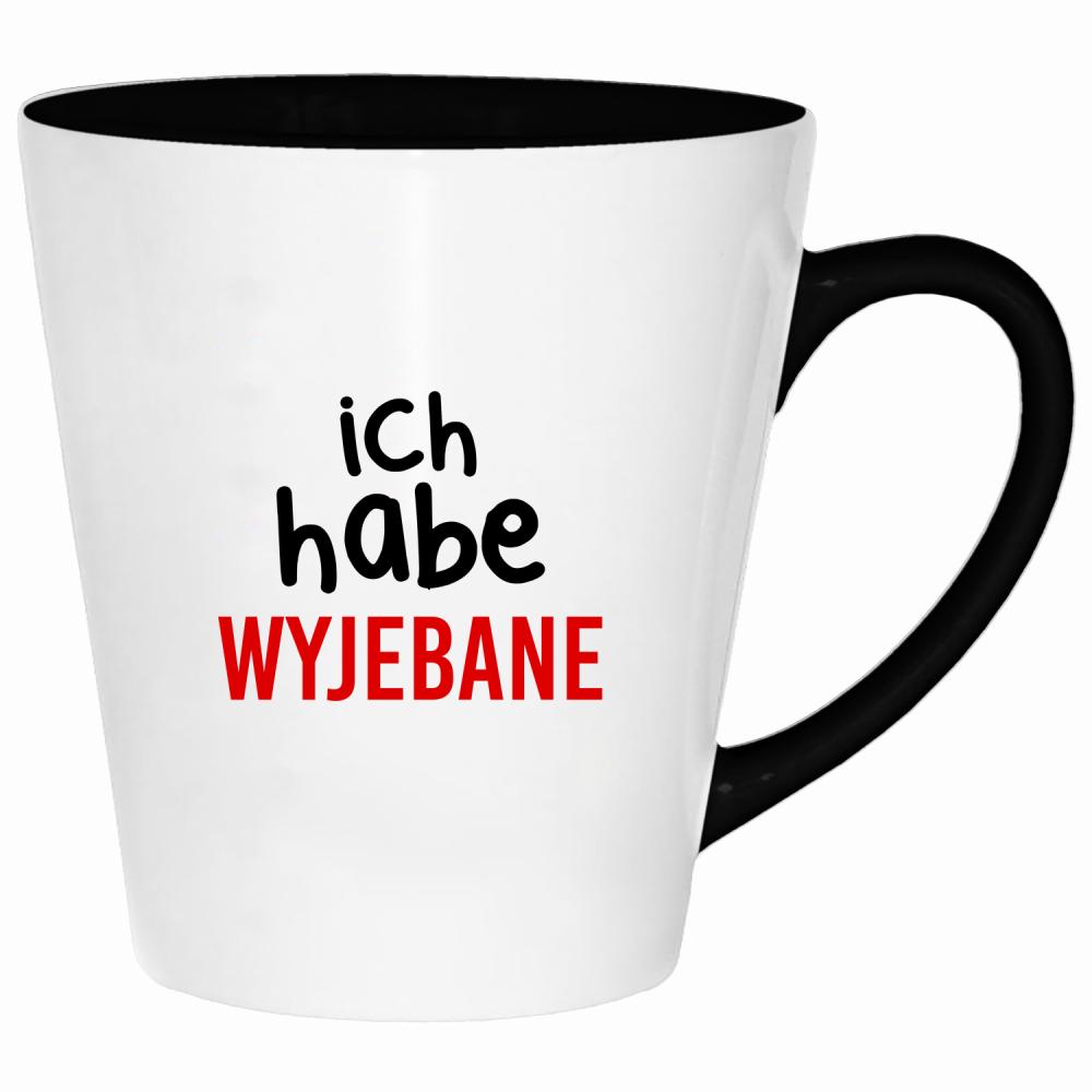 Ich habe wyjebane 2 kubek latte kolor różowy