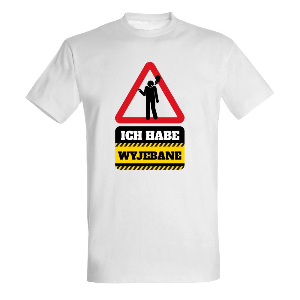Ich habe wyjebane koszulka męska