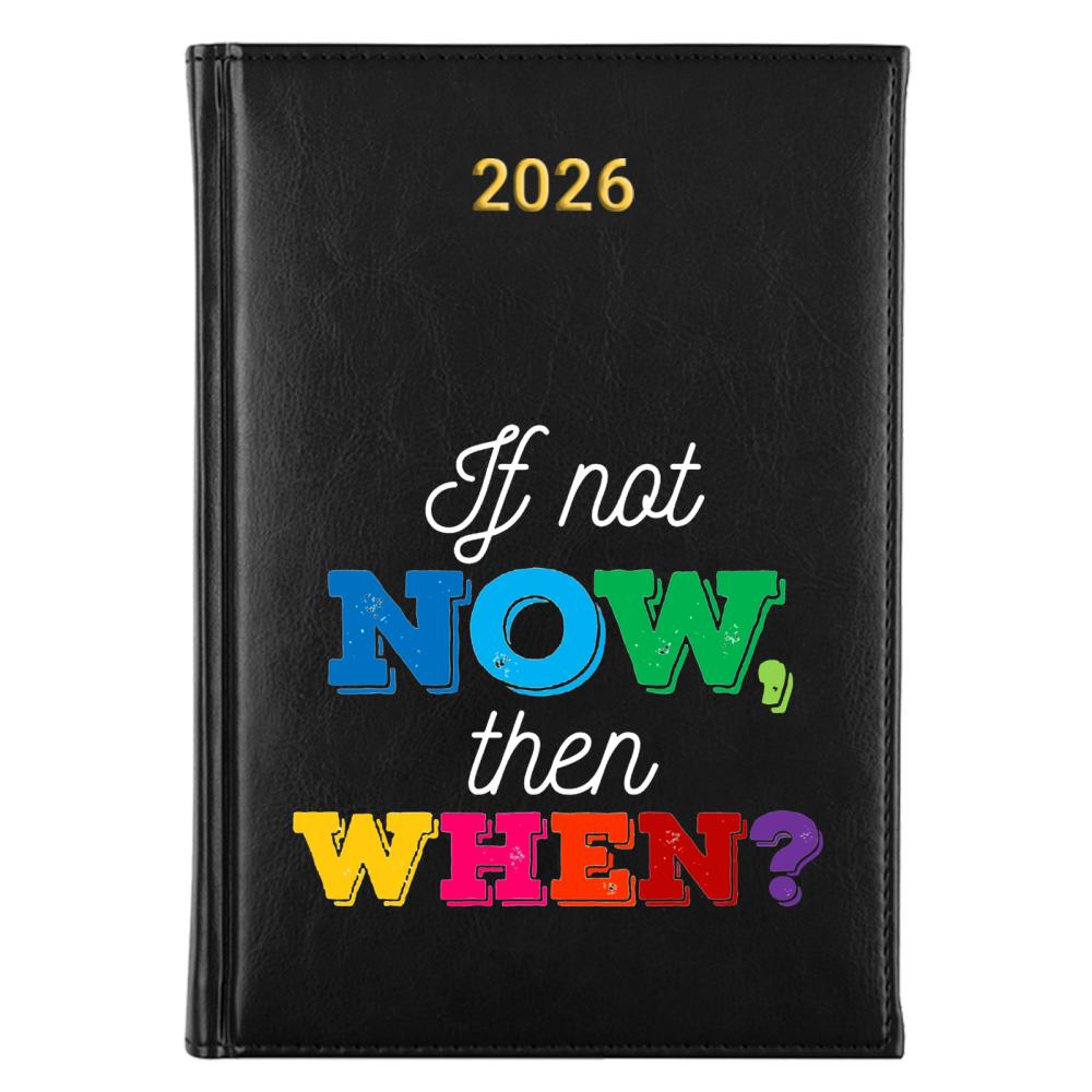 If not now then when kalendarz książkowy a5 2026