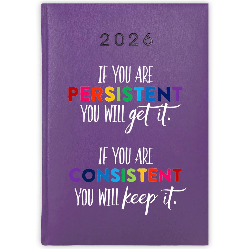 If you are persistent you will get it kalendarz książkowy a5 2026 kolor fioletowy