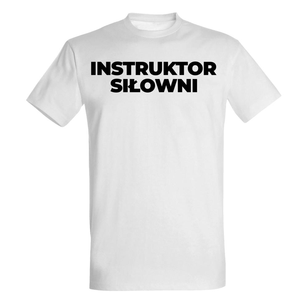 INSTRUKTOR SIŁOWNI koszulka męska