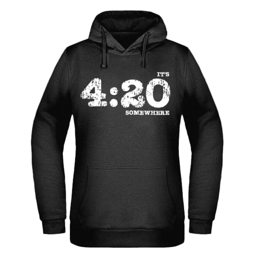 It's 4:20 Somewhere bluza damska z kapturem