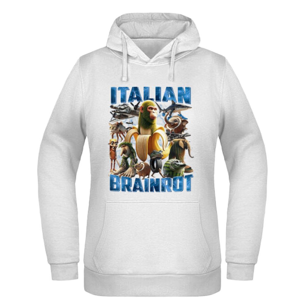 Italian Brainrot 2 bluza damska z kapturem