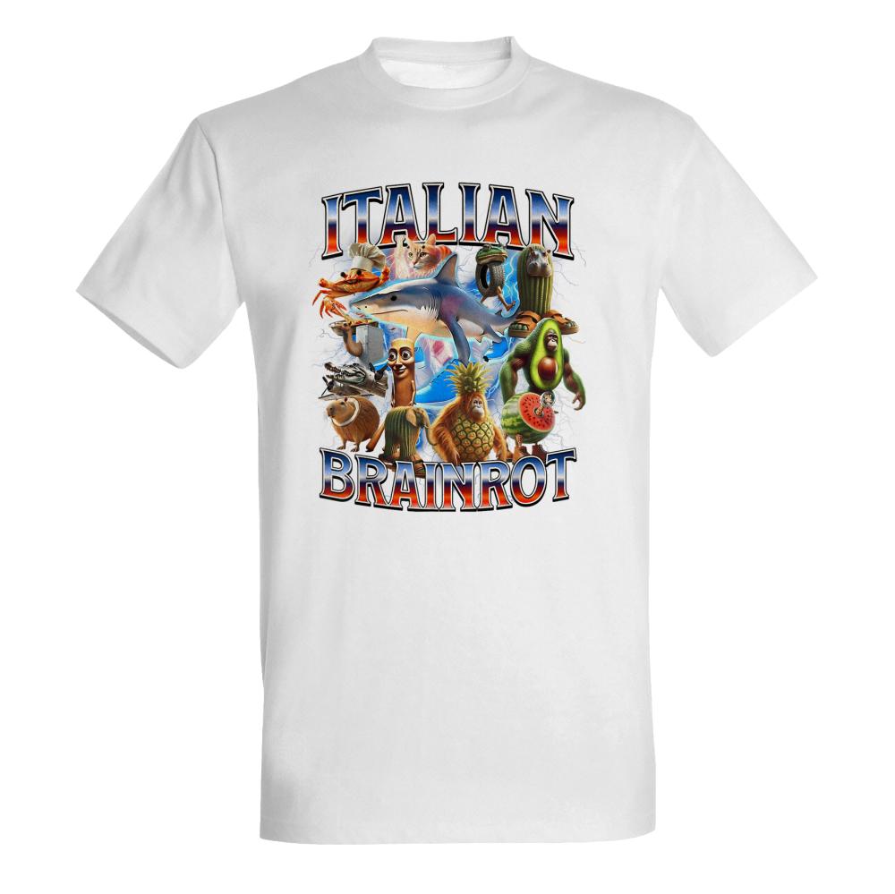 Italian Brainrot 3 koszulka męska