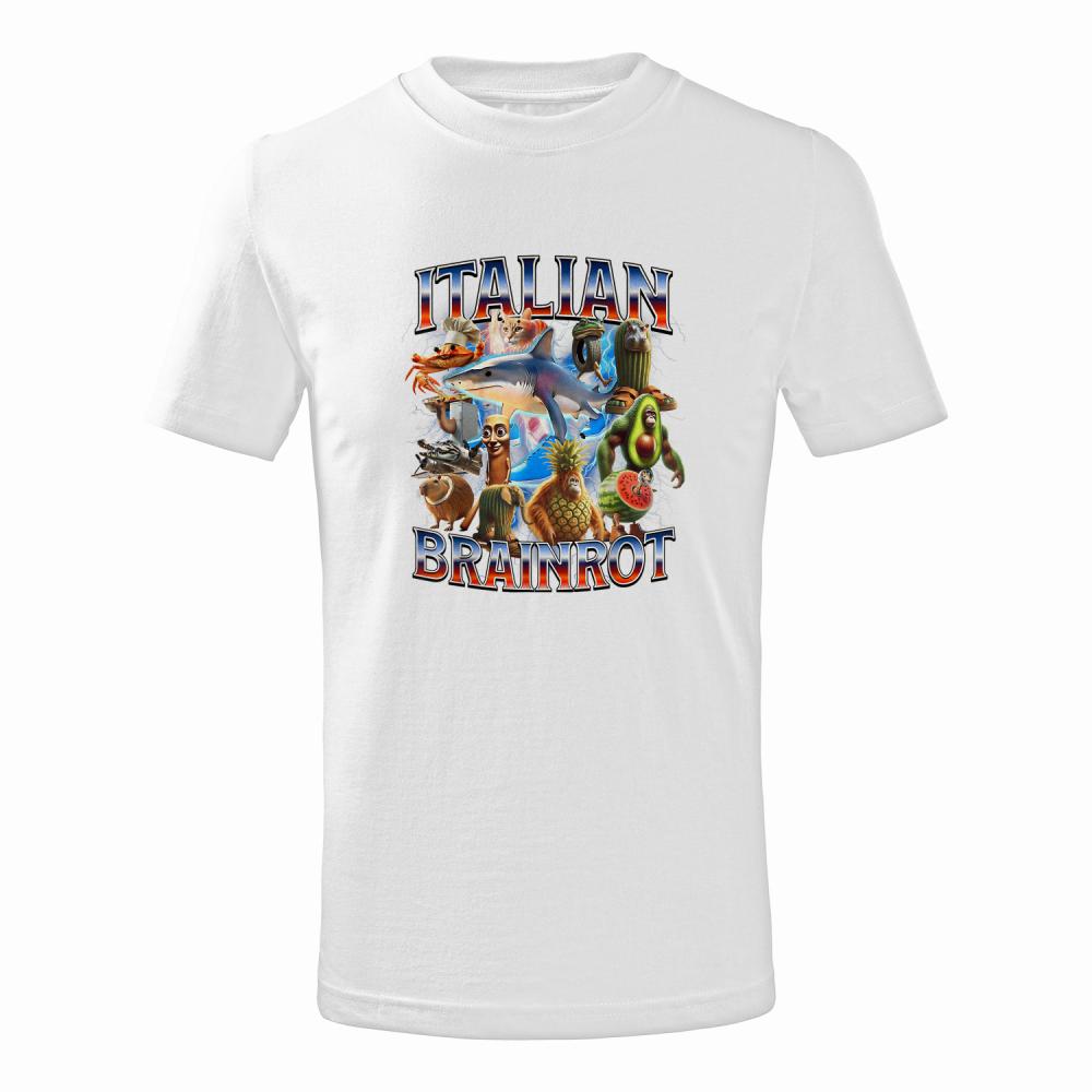 Italian Brainrot 3 koszulka junior