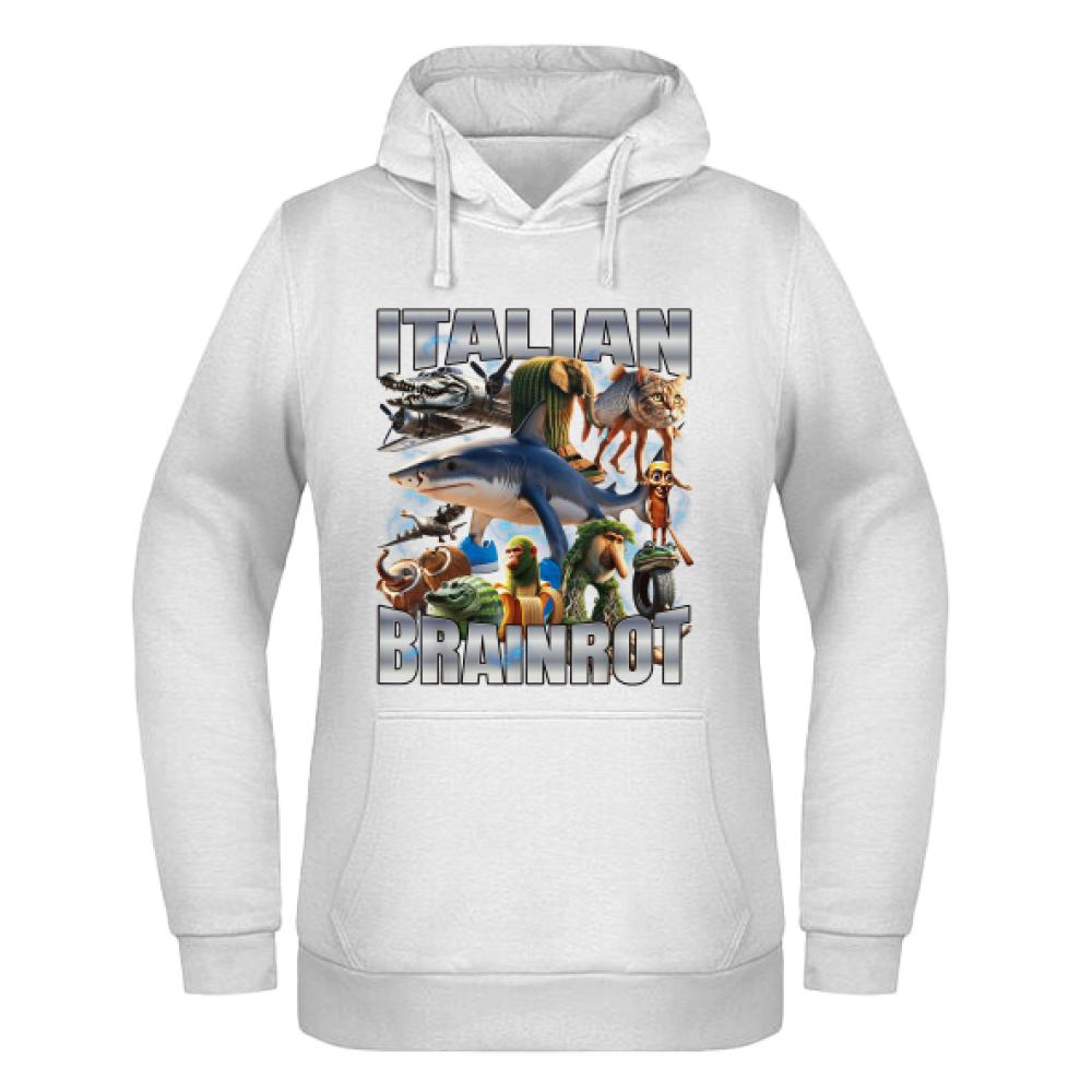 Italian Brainrot 5 bluza damska z kapturem
