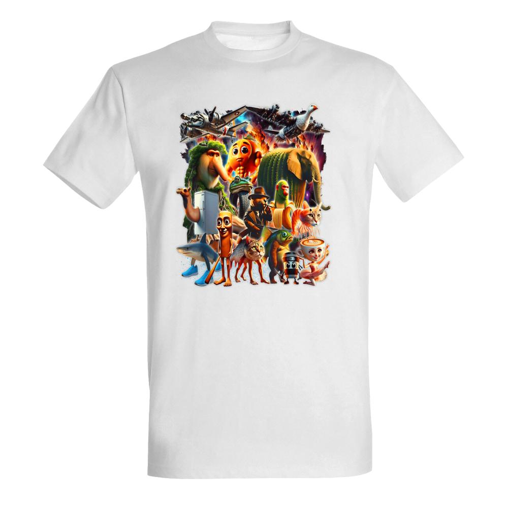 Italian Brainrot 7 koszulka męska