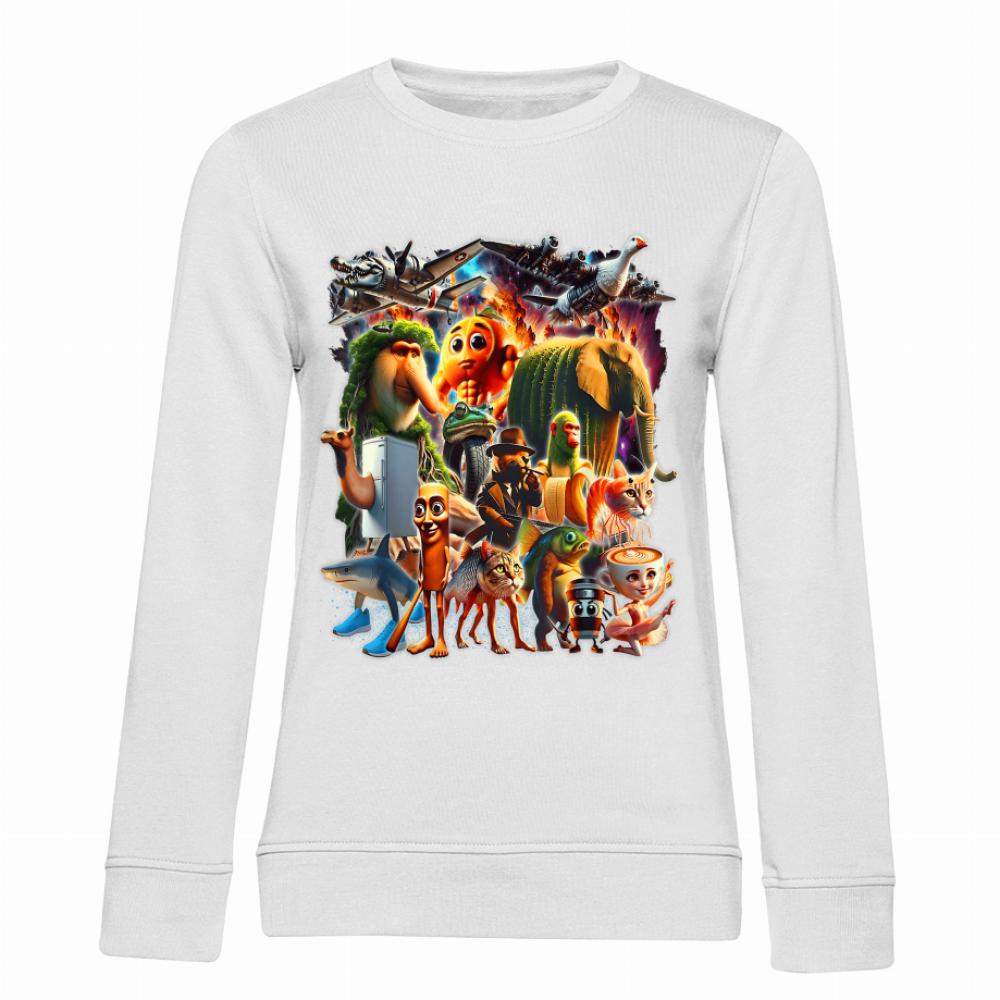 Italian Brainrot 7 bluza damska bez kaptura