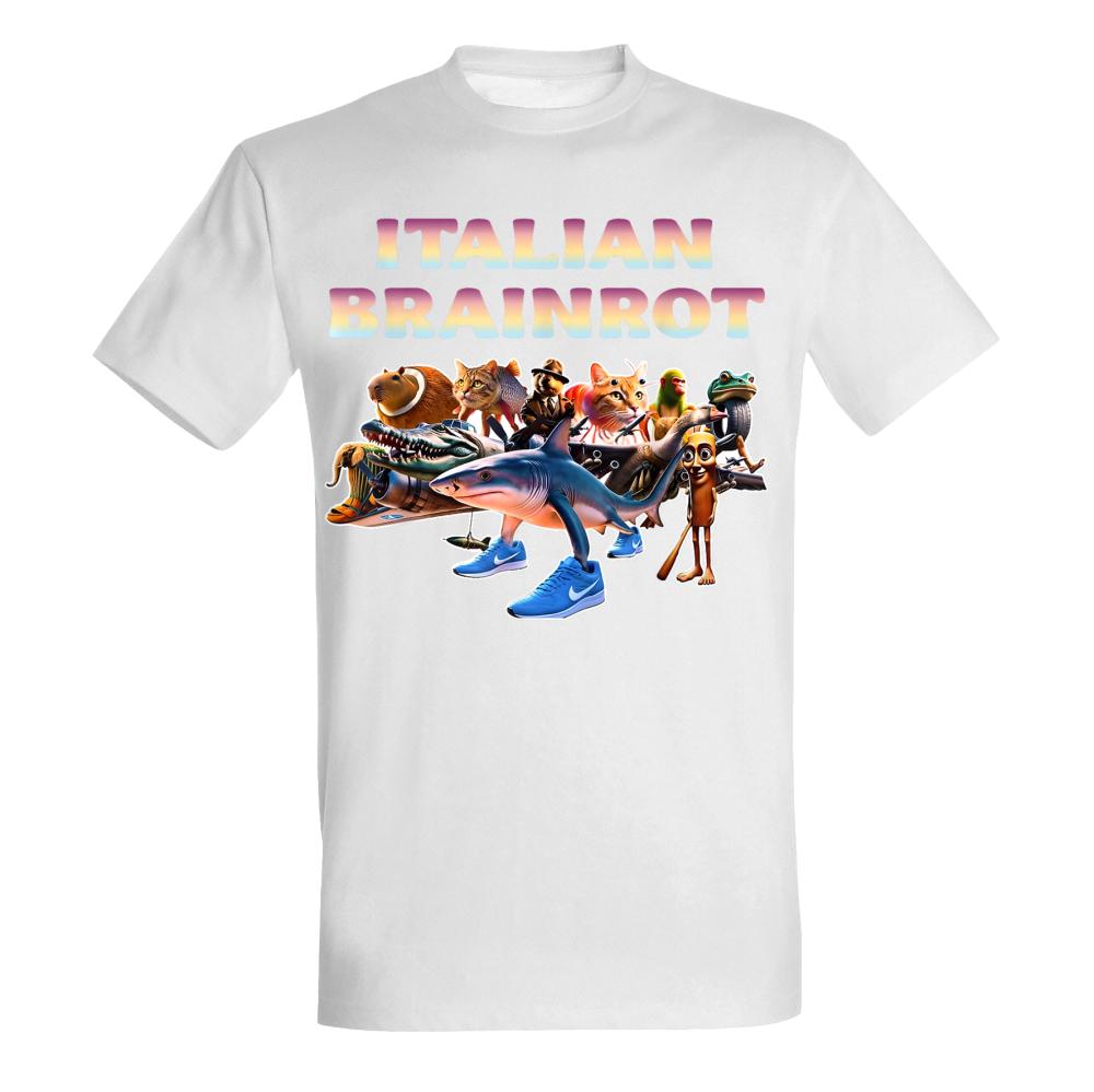 Italian Brainrot 8 koszulka męska