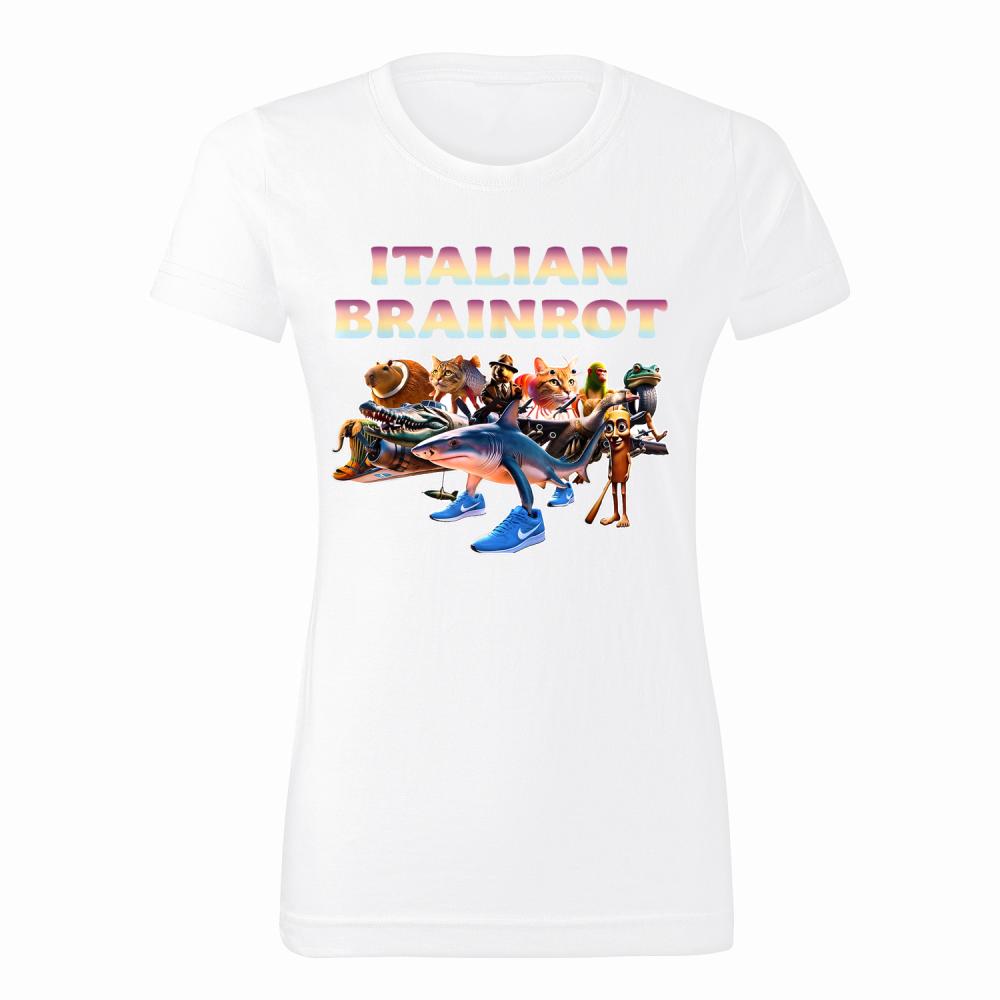 Italian Brainrot 8 koszulka damska