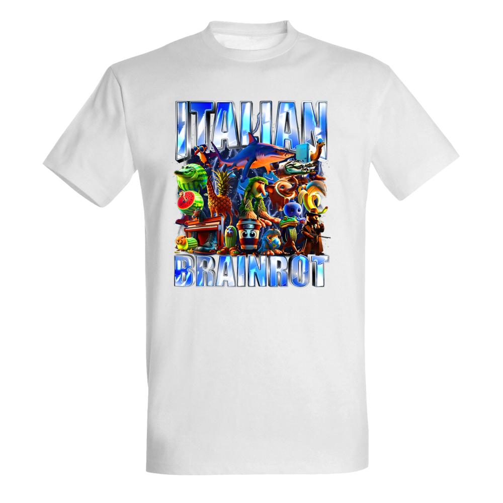 Italian Brainrot koszulka męska