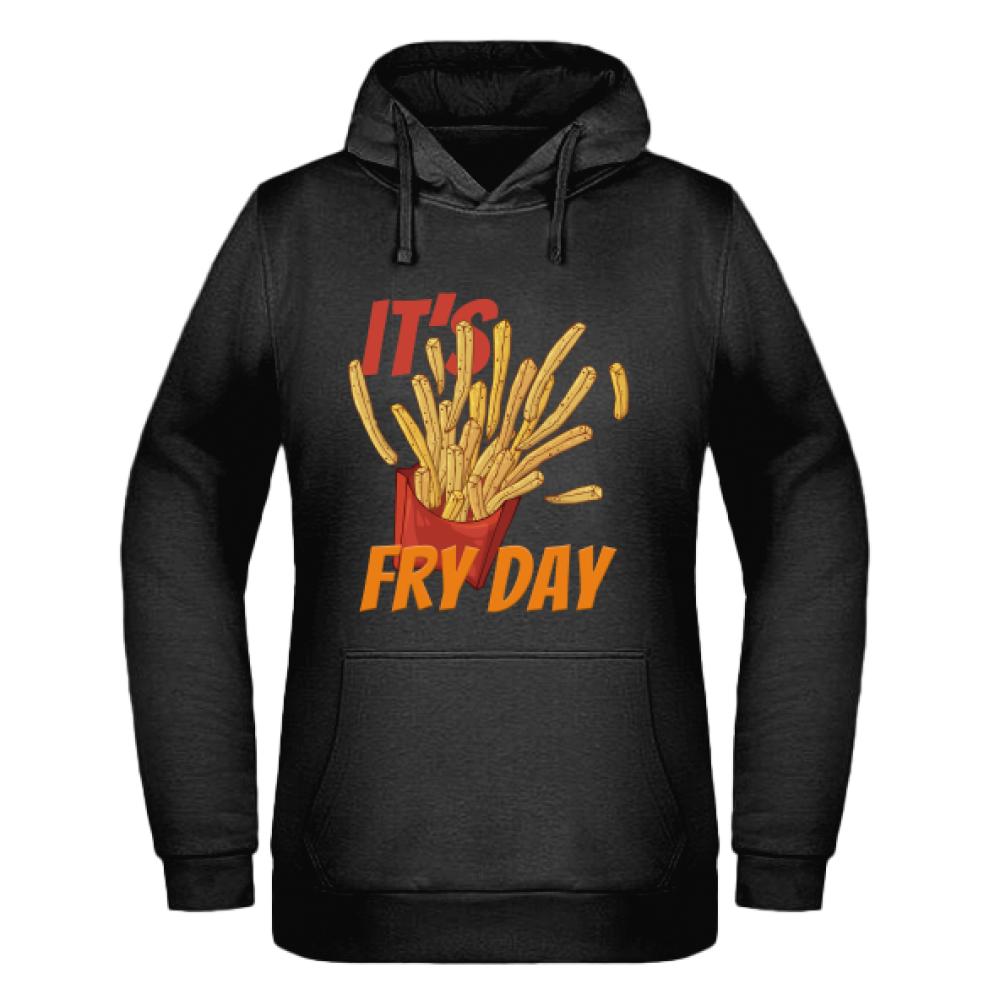 Its Fry Day bluza damska z kapturem