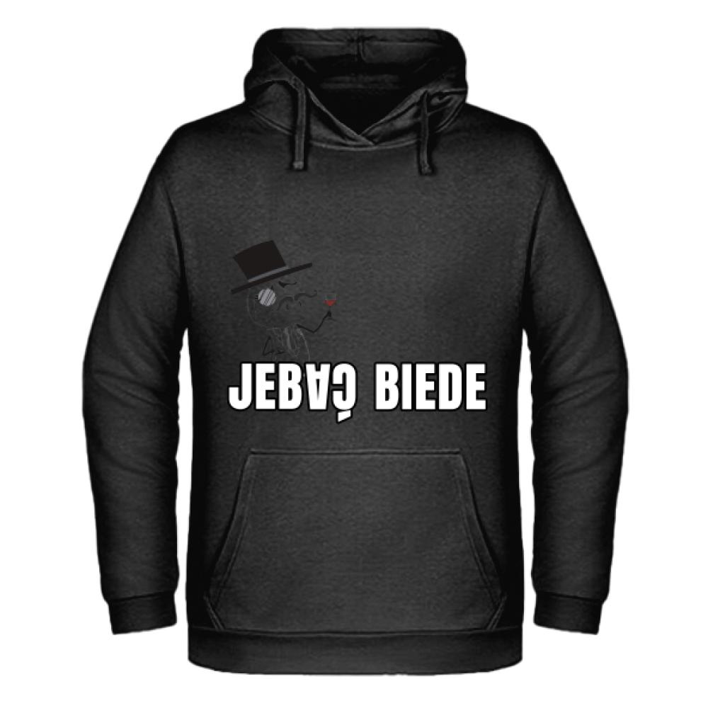 J#BAĆ BIEDĘ bluza męska z kapturem