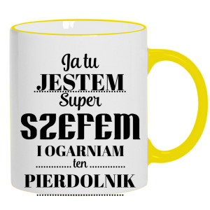 Ja tu jestem szefem i ogarniam ten pierdolnik