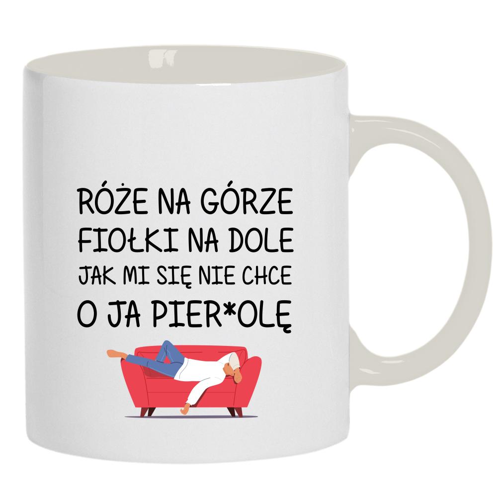 jak mi się nie chce, o ja pie#dole kubek ucho kolor