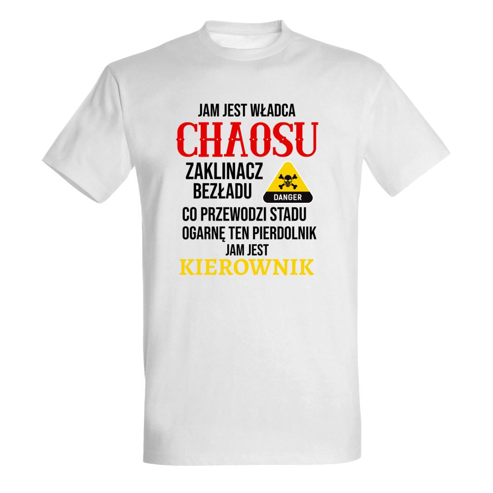 JAM JEST WŁADCA CHAOSU koszulka męska