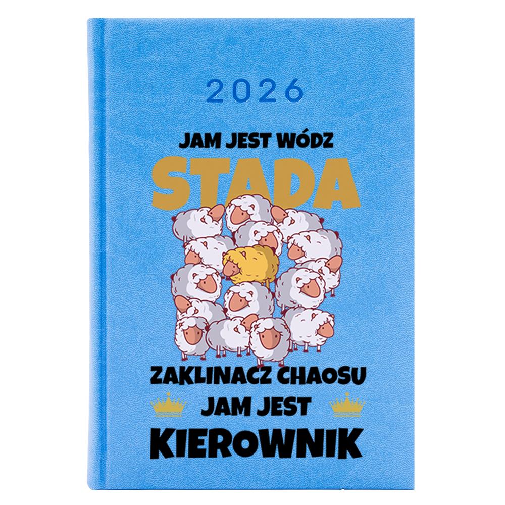 Jam jest wódz stada 2 kalendarz książkowy a5 2026