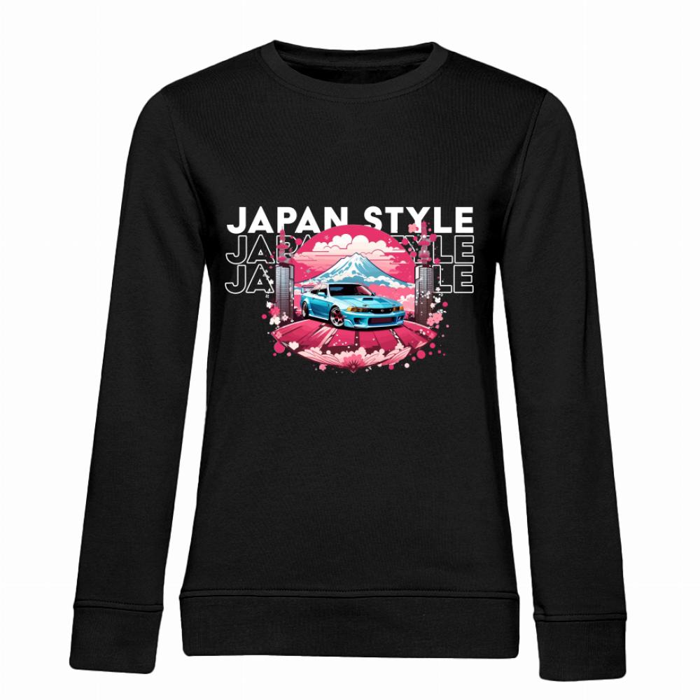 JAPAN STYLE CAR 2 bluza damska bez kaptura
