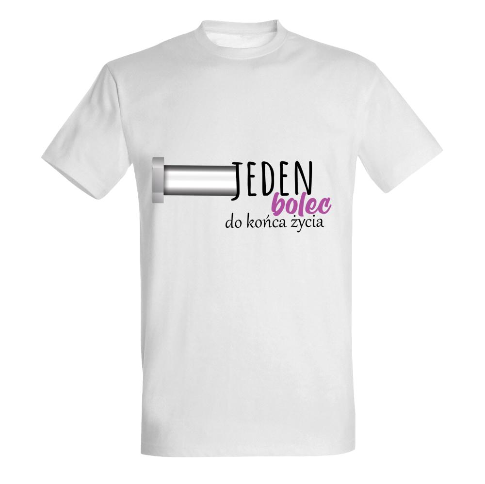 Jeden bolec do końca życia koszulka męska