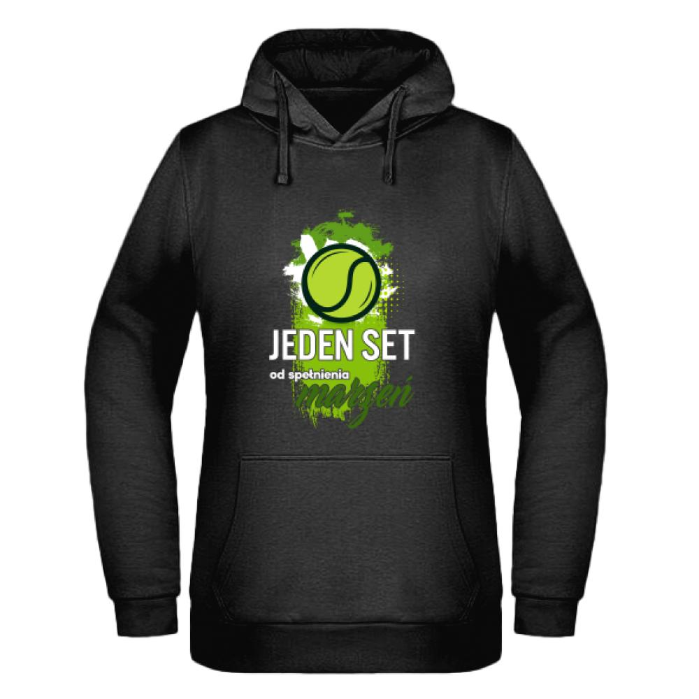JEDEN SET OD SPEŁNIENIA MARZEŃ bluza damska z kapturem