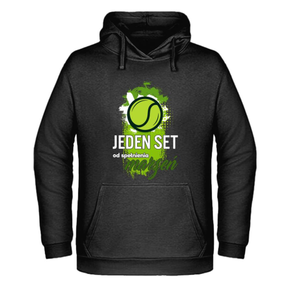 JEDEN SET OD SPEŁNIENIA MARZEŃ bluza męska z kapturem