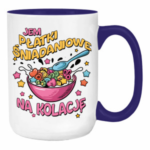 Jem płatki śniadaniowe na kolację